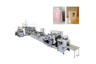 KING-220H/350H/450H/500H-Fully Automatic Sheet Feed Type Square-Bottom Bag Making Machine